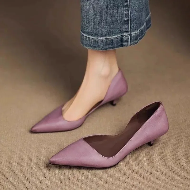 Women'S Fashion Day - レディース ポインテッドトゥ スティレットヒール ファッション 多用途 セクシー