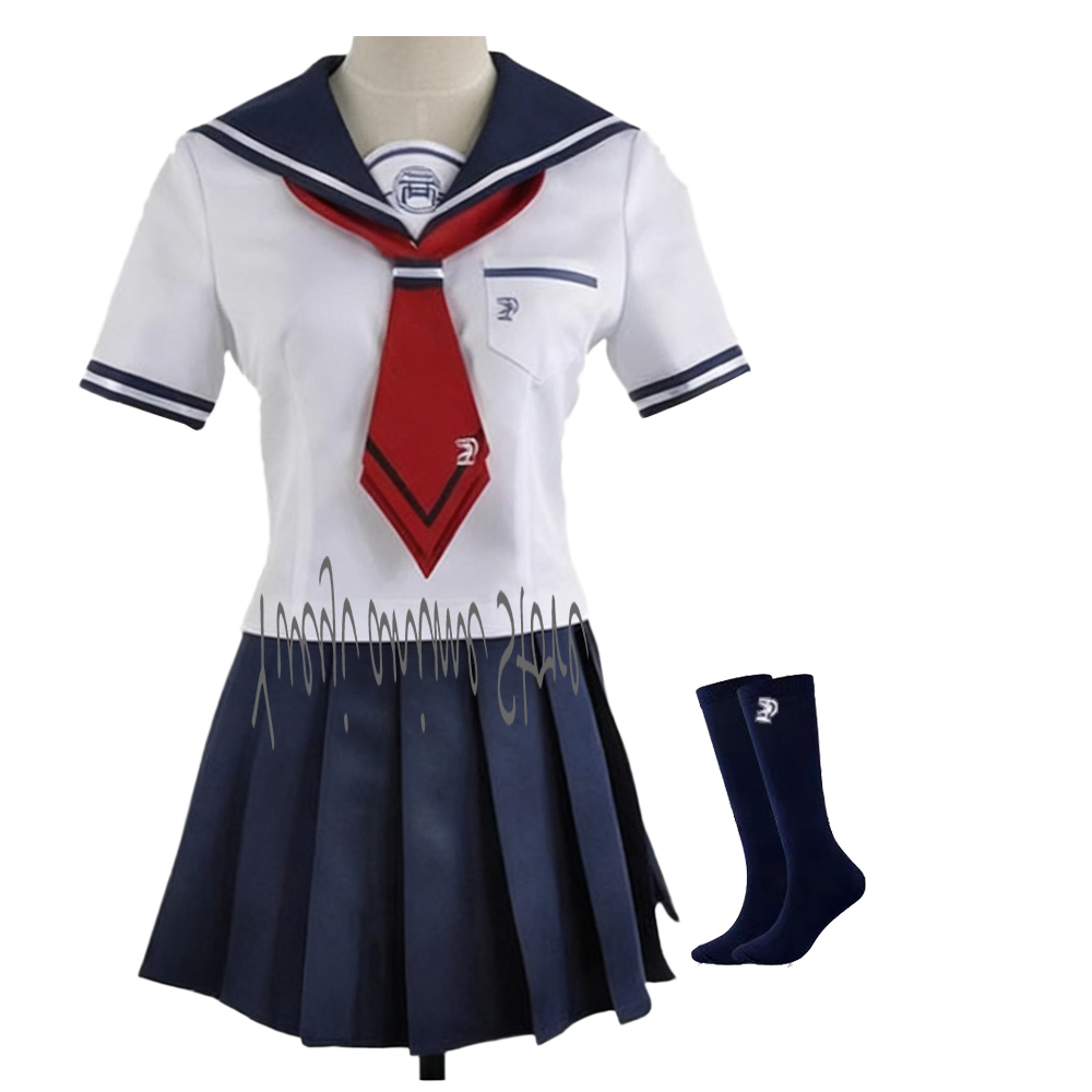 Pleated Skirt Women - カスタマイズ- アニメ 難波小路 コスプレ衣装 - JK