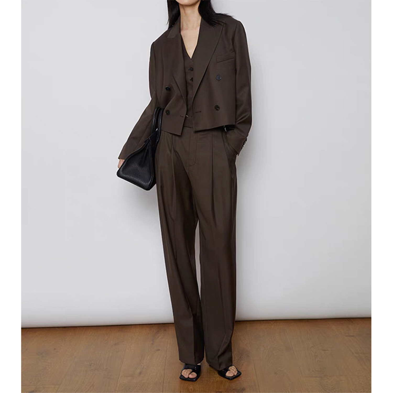 アリンジェントル レディーススーツパンツスーツ 3ピース ダ - Women'S Fashion Blazer のレビューと価格