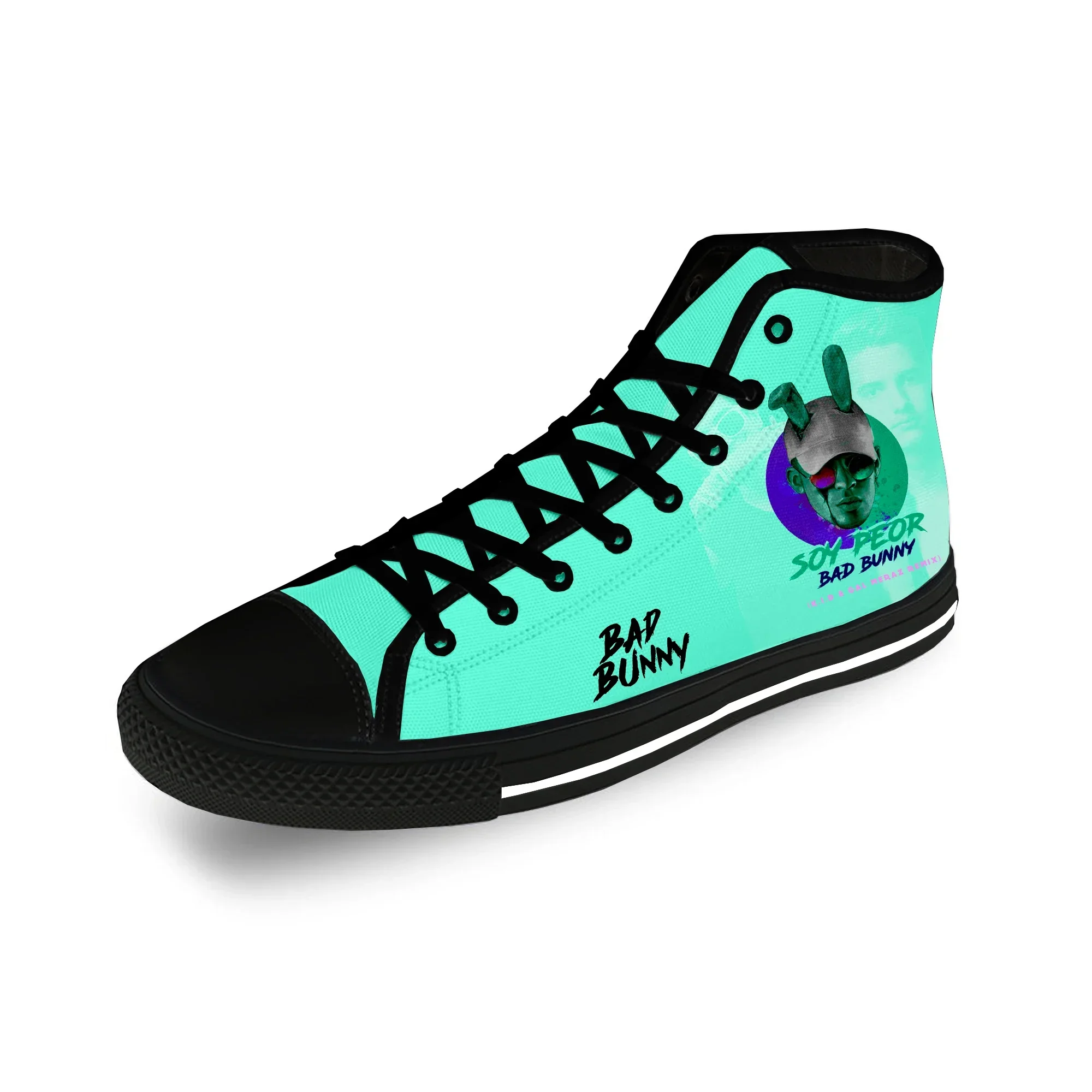 Bad Bunny ラップヒップホップラッパークールカジュア - Women'S Fashion Business Casual のレビューと価格