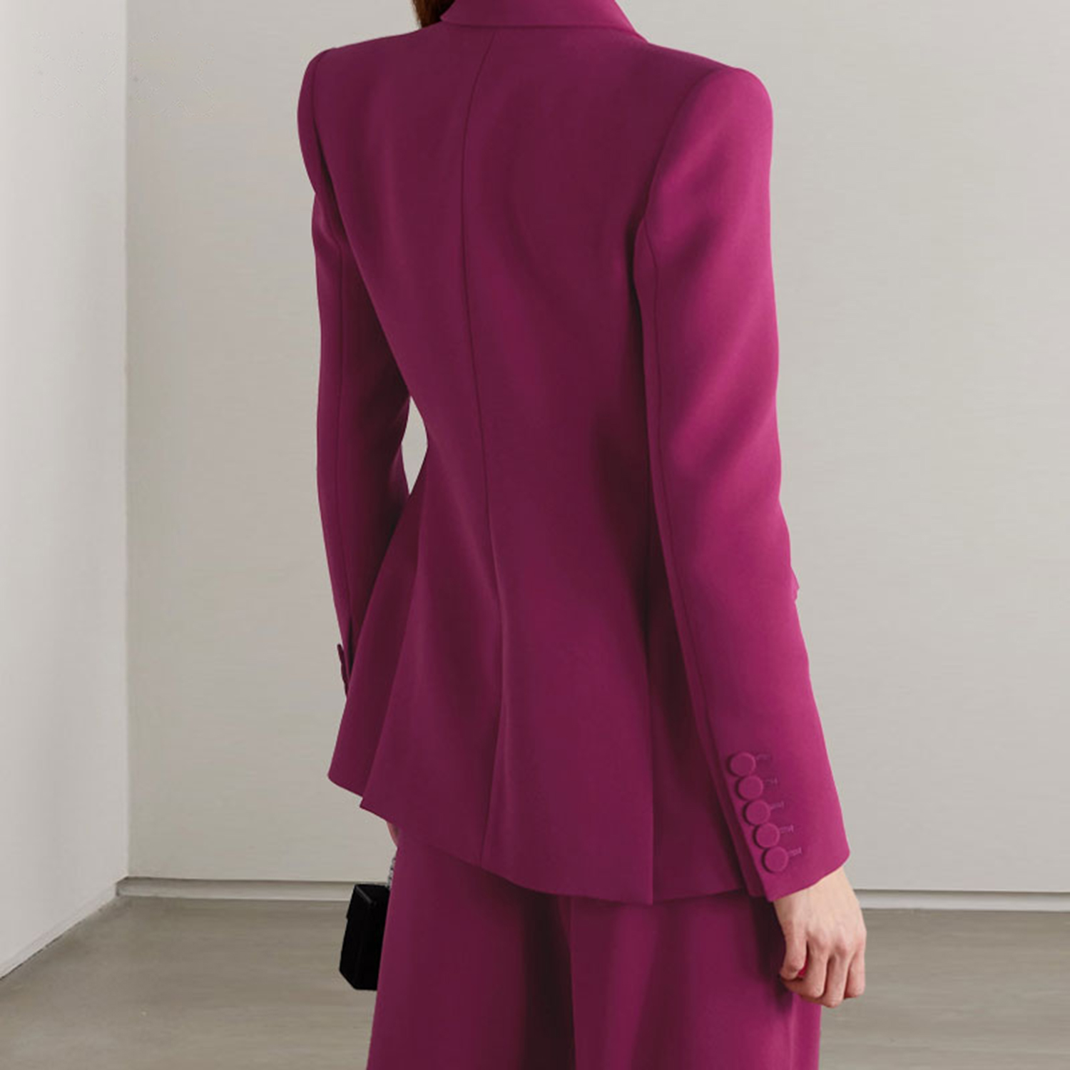 アリンジェントレッド ラペル レディース ツーピースセット  - Women'S Fashion Blazer のレビューと価格