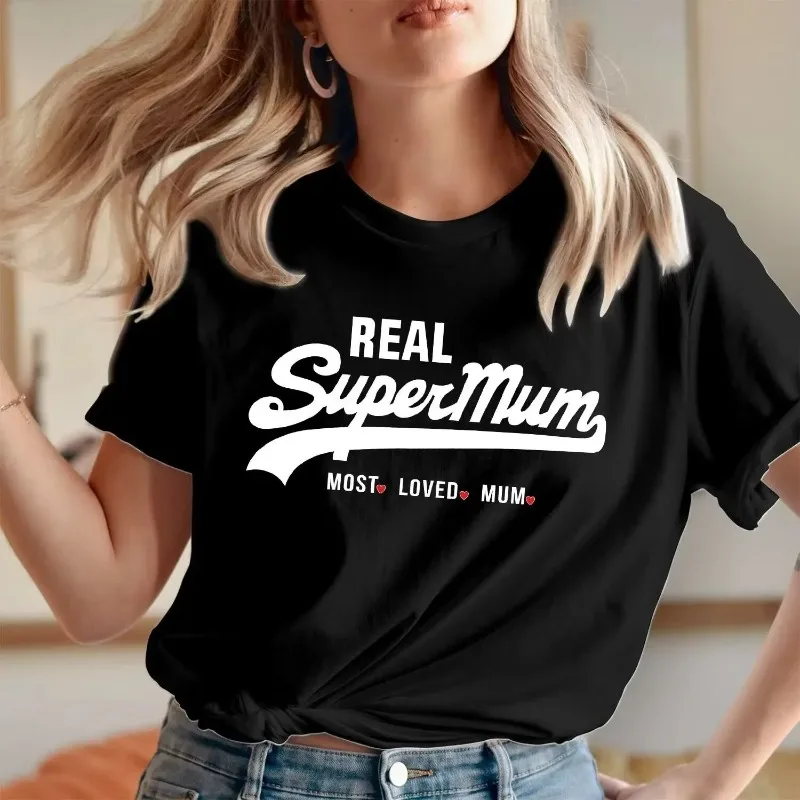 新しいファッション半袖クルーネックママY2K服リアルスーパー - Women'S Real Y2K Fashion のレビューと価格