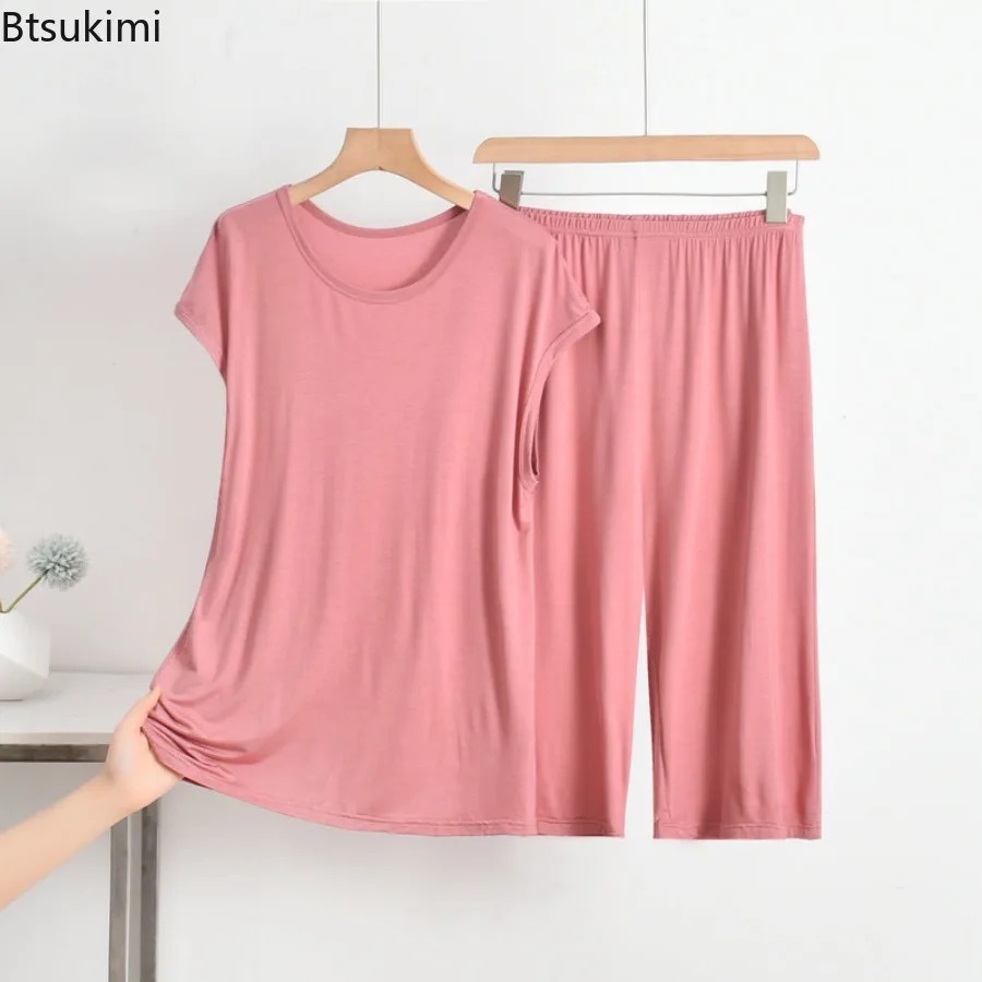 2026 女性の夏モーダル 2 ピースホームウェアセット O - Xxl Women Fashion のレビューと価格
