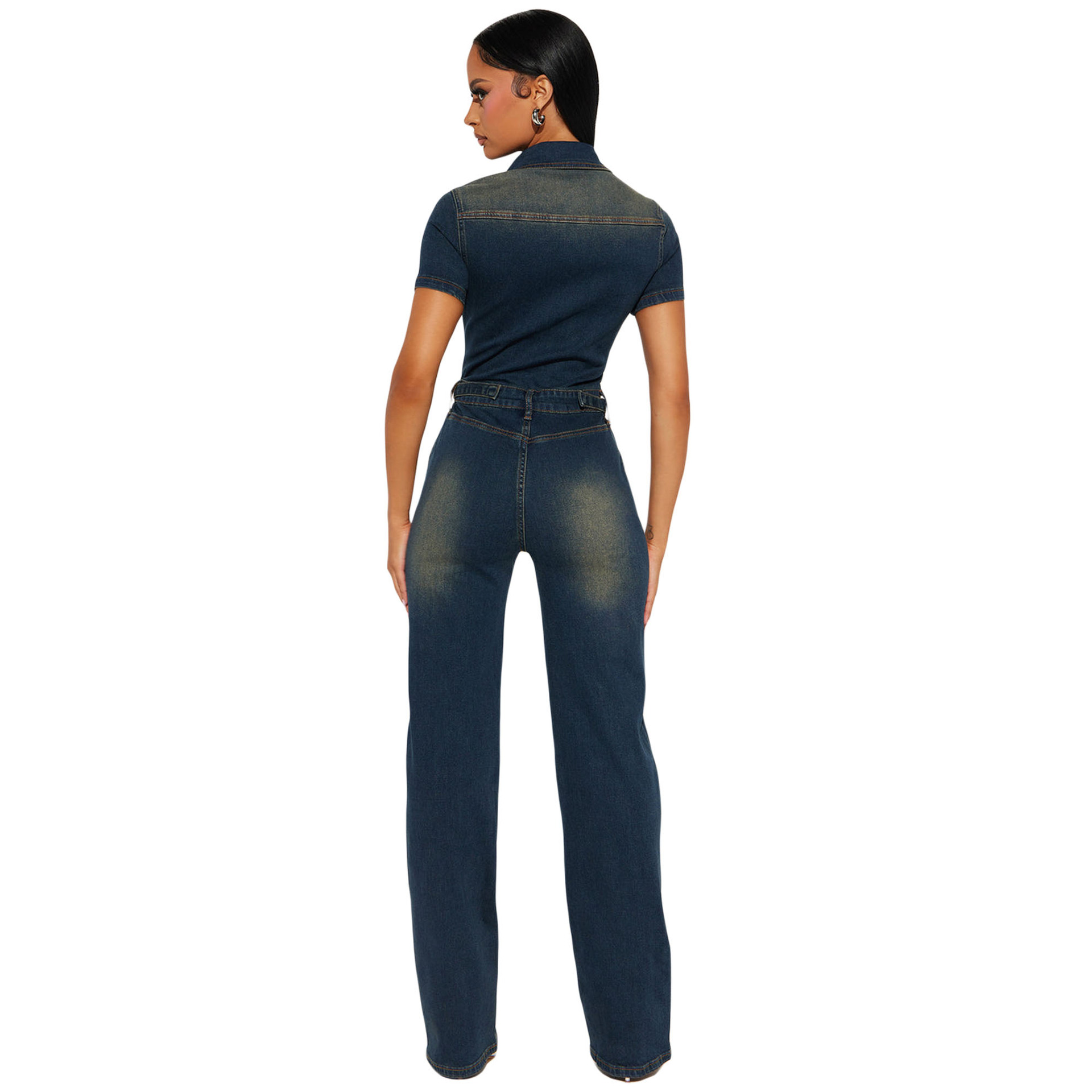 Demin オーバーオールジャンプスーツ女性ワンピースママジ - Mom Jeans Women のレビューと価格