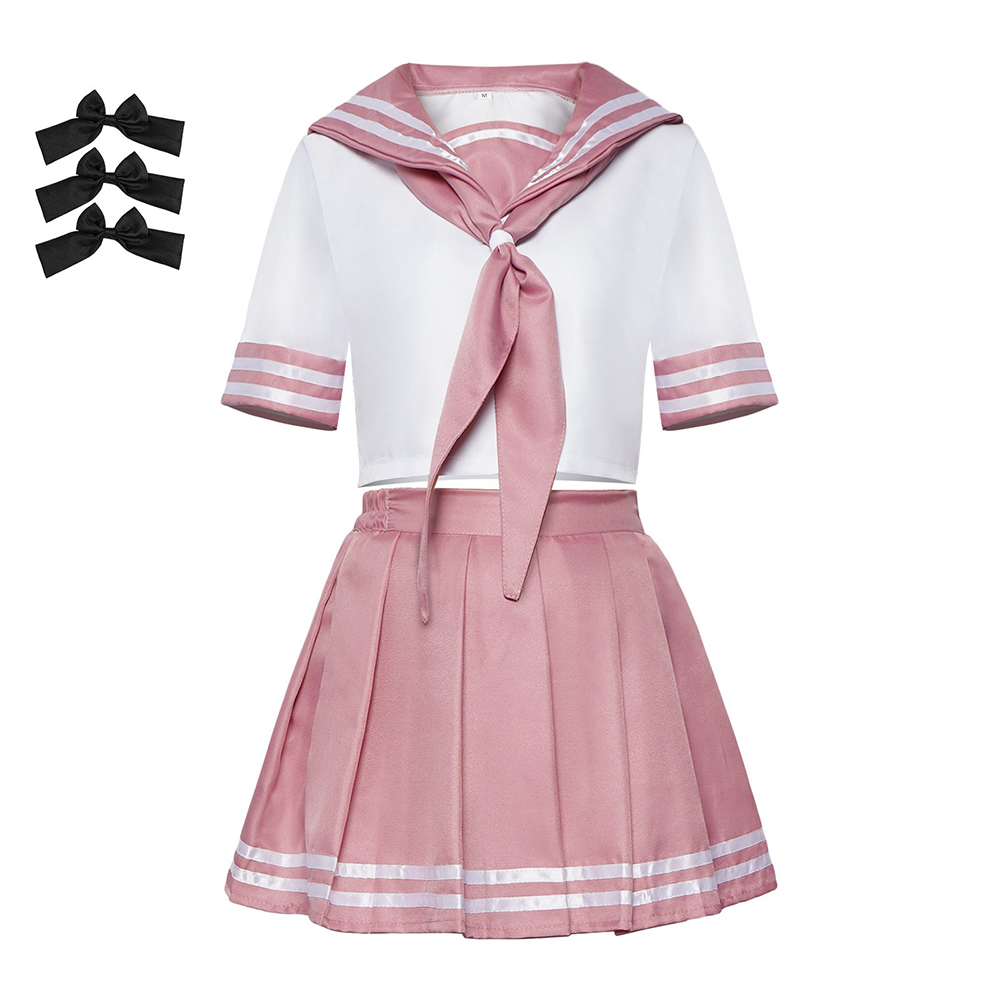 フェイトアポクリファアストルフォコスプレセーラースーツ JK - Pleated Skirt Women のレビューと価格