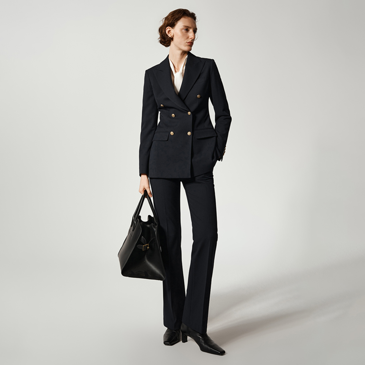 アリンジェントル レディース パンツスーツ 2ピースセット  - Women'S Fashion Blazer のレビューと価格