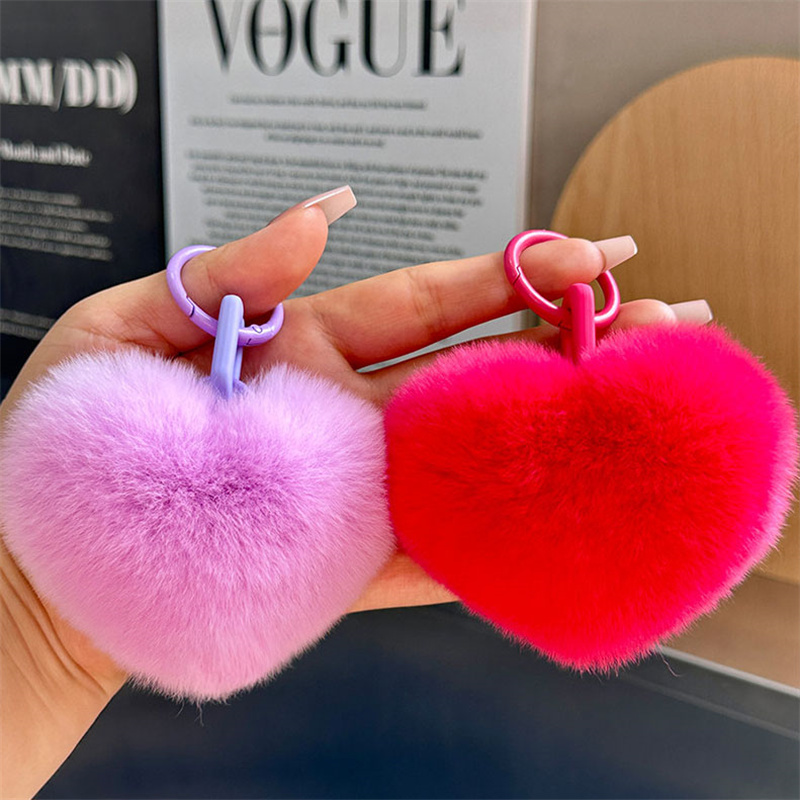 かわいいY2Kふわふわポンポンキーホルダー、女性へのプレゼン - Women'S Real Y2K Fashion のレビューと価格