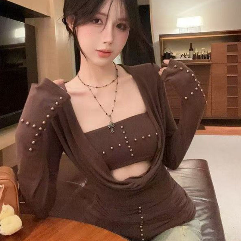 Tonngirls Y2k パンク ツーピース トップス イ - Women'S Fashion From The 90S のレビューと価格