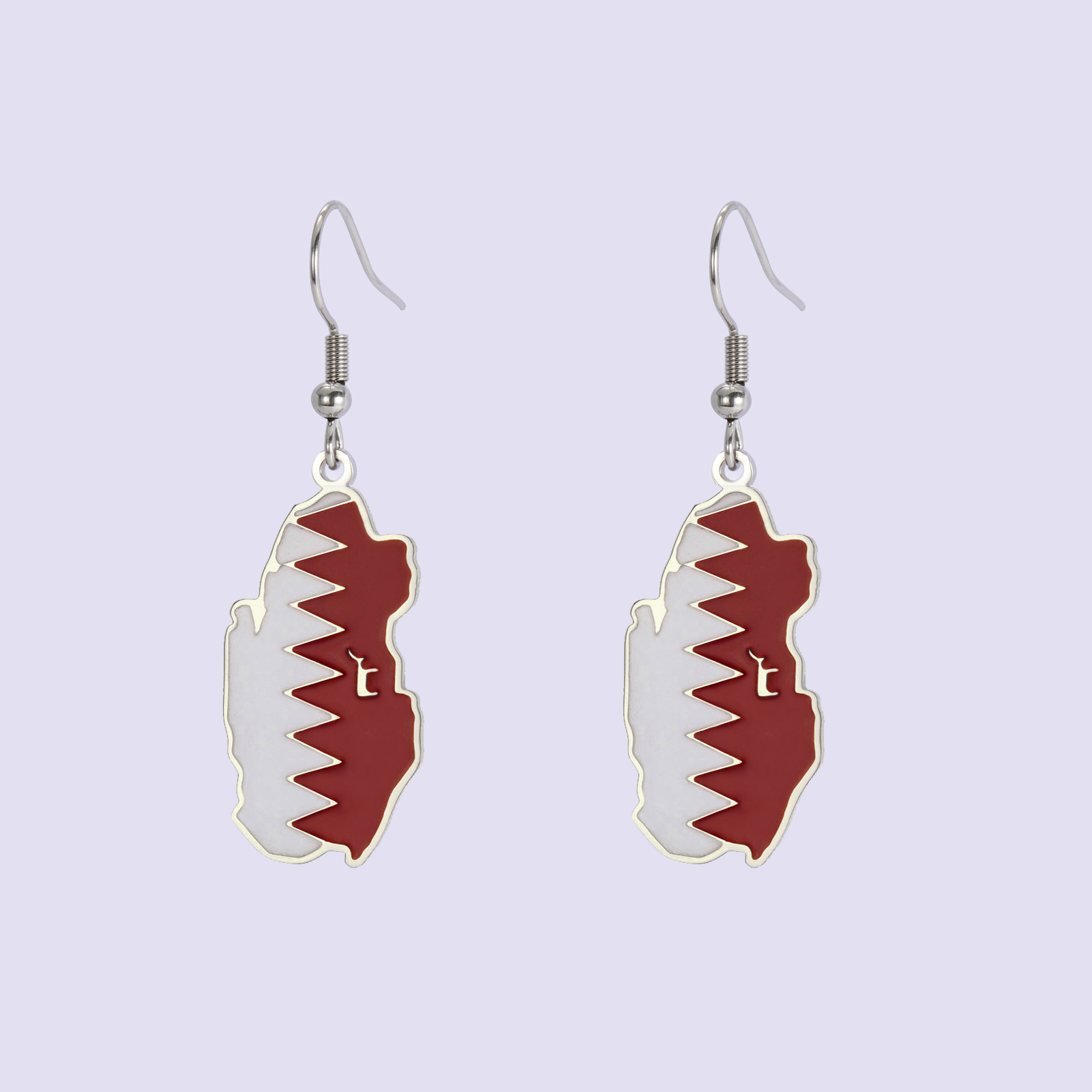 Lemegeton ドリップオイルカタールマップ女性のイヤリ - Women Fashion Qatar のレビューと価格