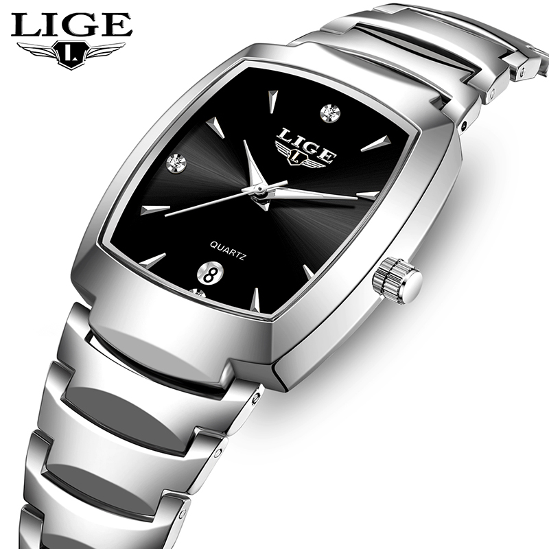 LIGE 腕時計女性ビジネス高級レディース時計女性防水腕時計 - Women'S Fashion Business Casual のレビューと価格
