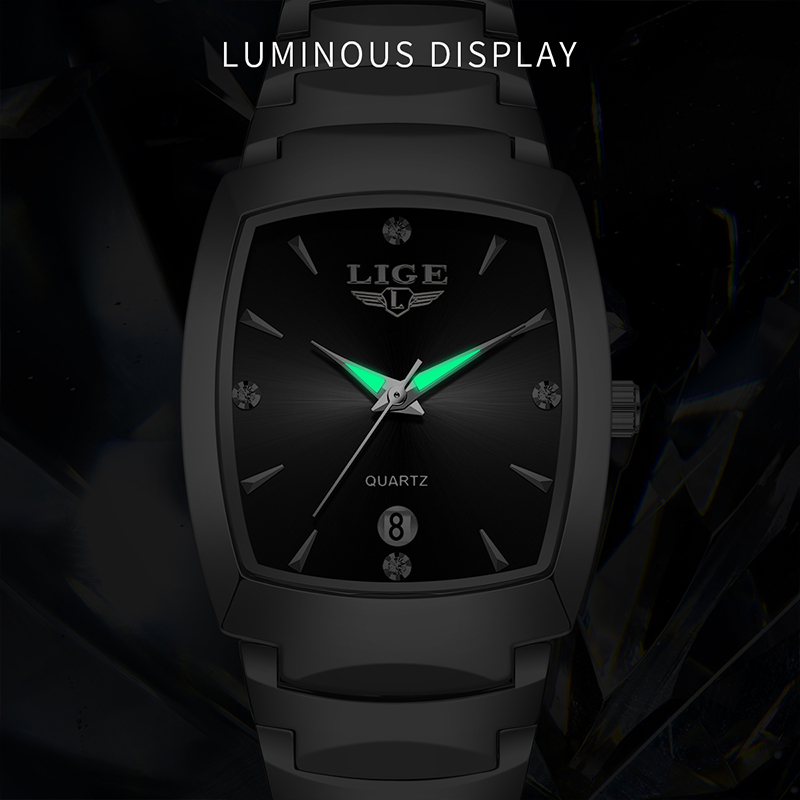 LIGE 腕時計女性ビジネス高級レディース時計女性防水腕時計 - Women'S Fashion Business Casual のレビューと価格