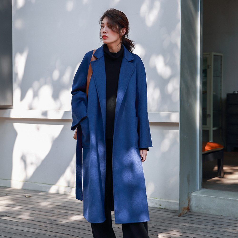 Allingentle レディース ロングコート フラットカ - Women'S Fashion Blazer のレビューと価格