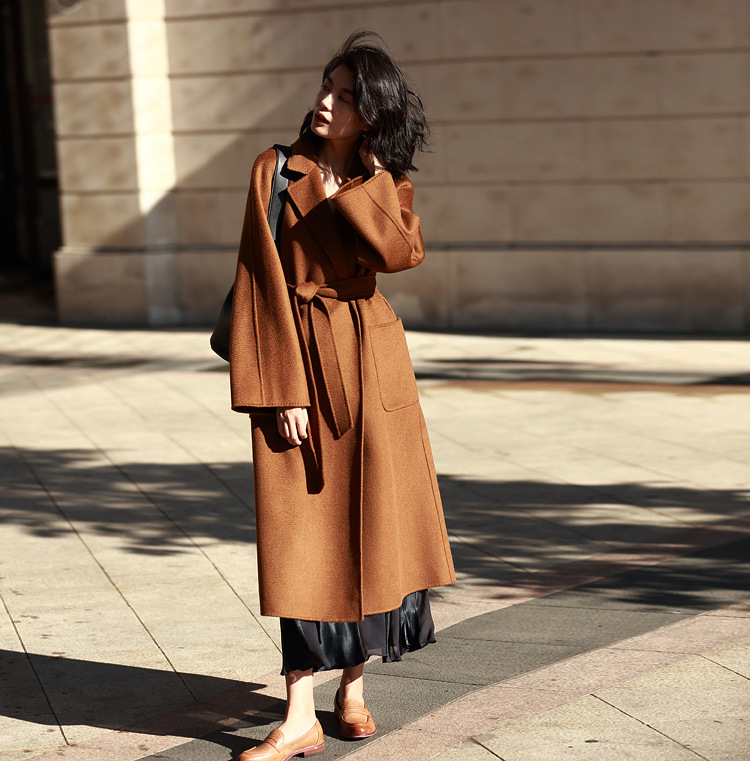 Allingentle レディース ロングコート フラットカ - Women'S Fashion Blazer のレビューと価格