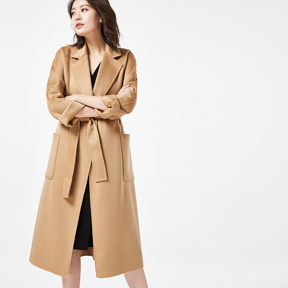 Allingentle レディース ロングコート フラットカ - Women'S Fashion Blazer のレビューと価格