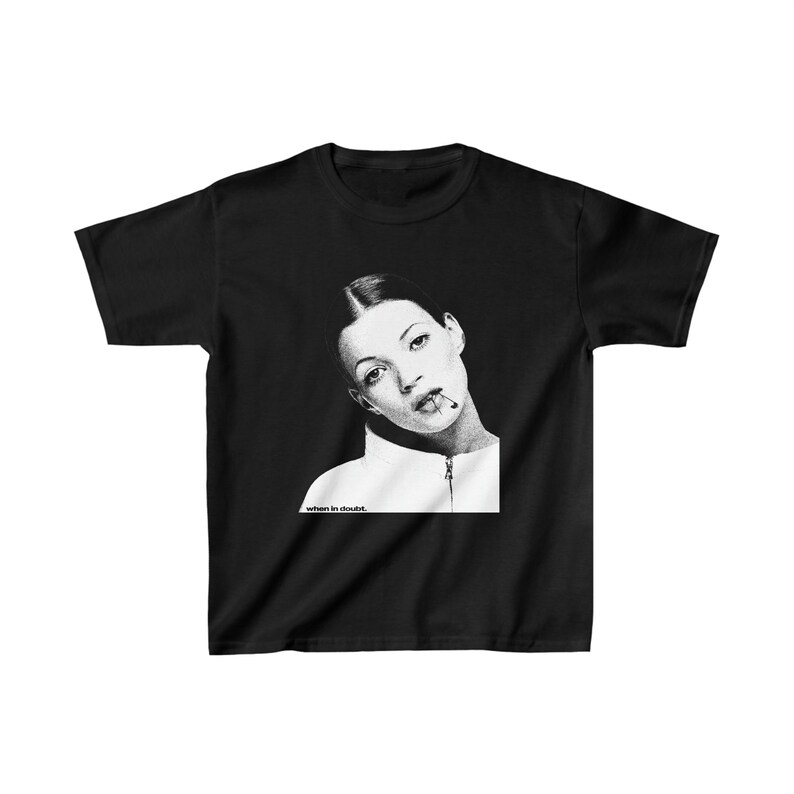 ケイトモスグラフィック Tシャツ女性男性 90 年代スーパー - Women'S Fashion From The 90S のレビューと価格
