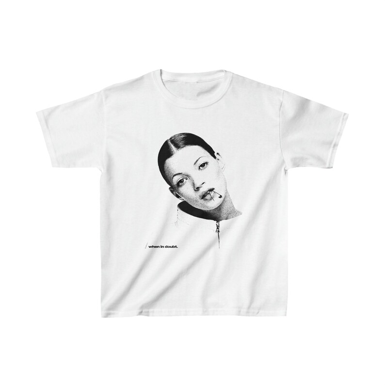 ケイトモスグラフィック Tシャツ女性男性 90 年代スーパー - Women'S Fashion From The 90S のレビューと価格